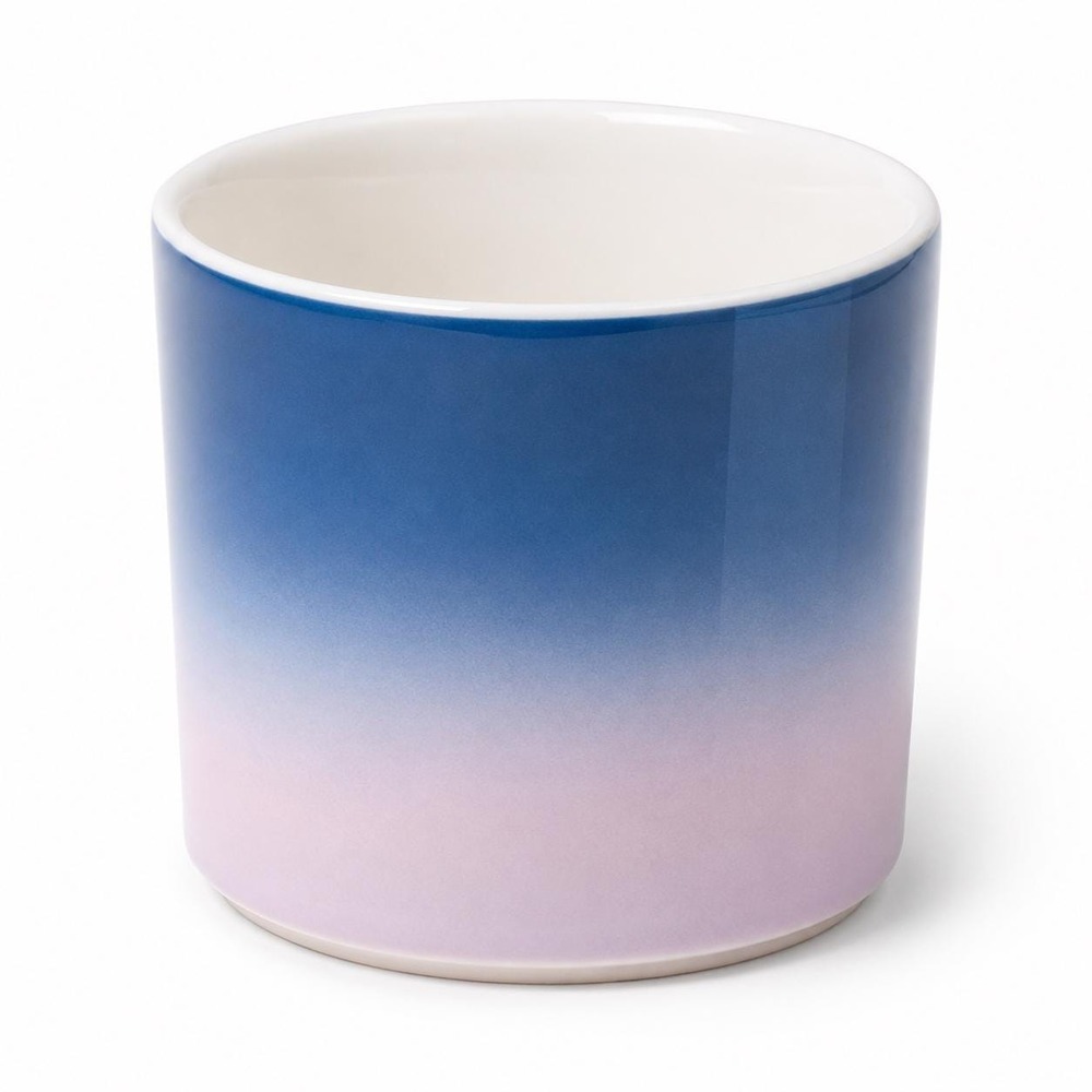 Starbucks‎ 2021 Blue Pink Ombre Ceramic Cup 8 oz Discontinued Collectible Mug